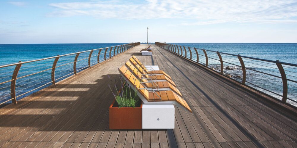 Asientos y jardineras ALTEREGO para parques y espacios públicos