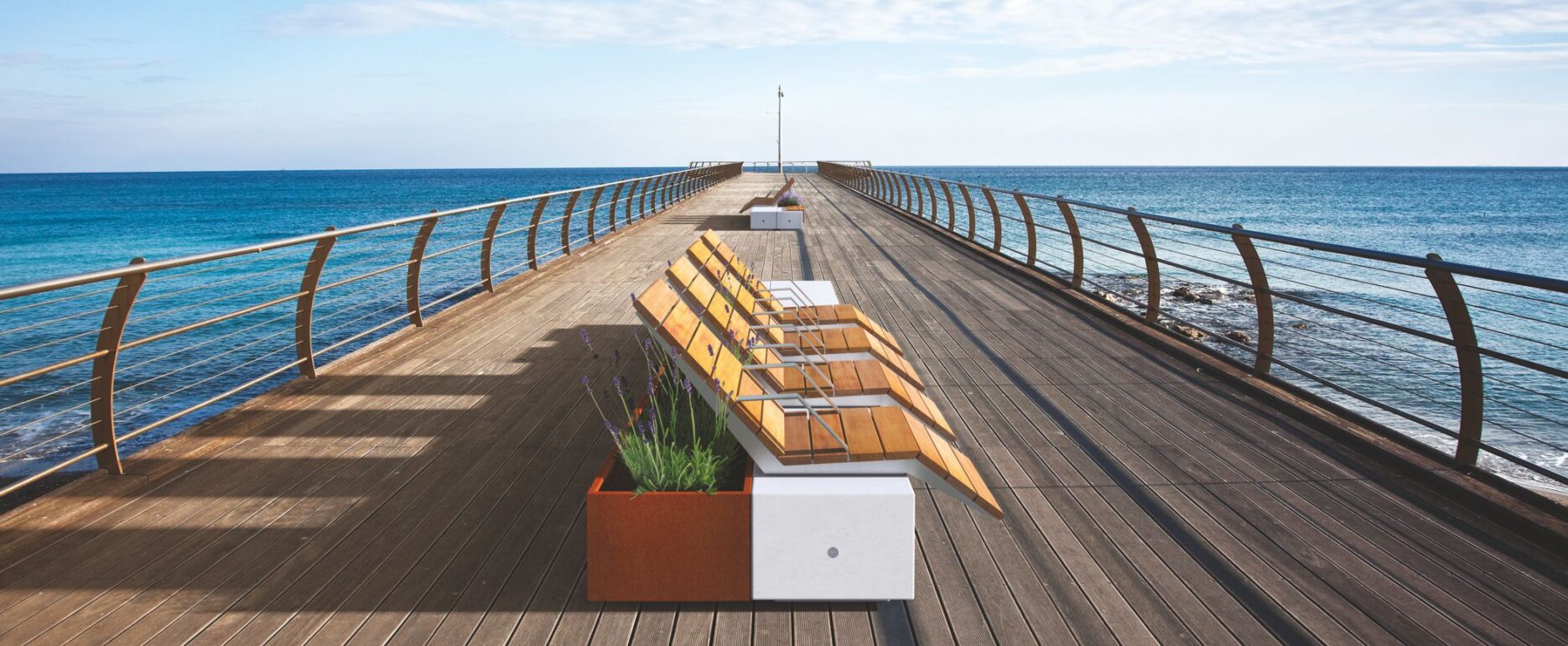 Asientos y jardineras ALTEREGO para parques y espacios públicos