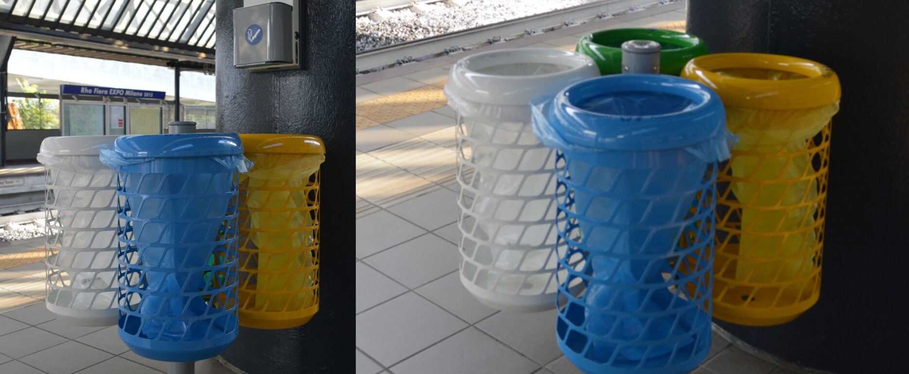 Papelera BRAVO BOOM para parques y espacios públicos