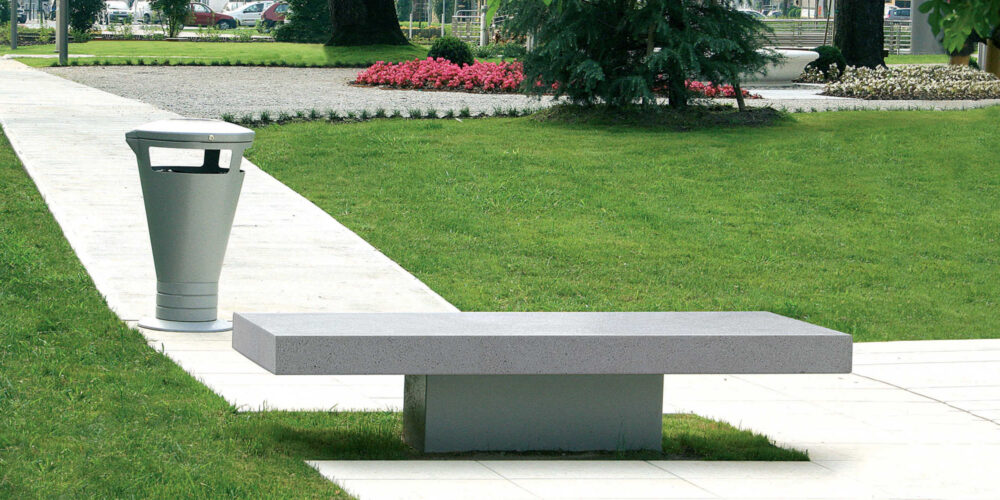 Banco AGATA para parques y espacios públicos