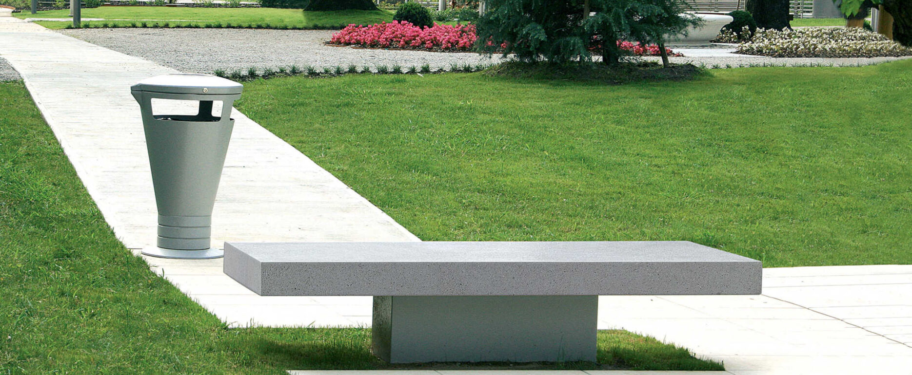 Banco AGATA para parques y espacios públicos