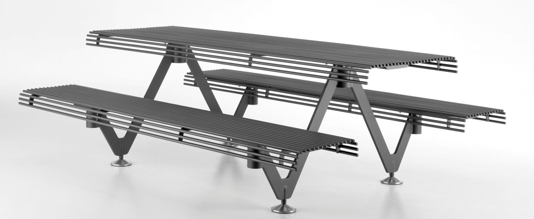 Collection banco-mesa AIR – A para parques y espacios públicos