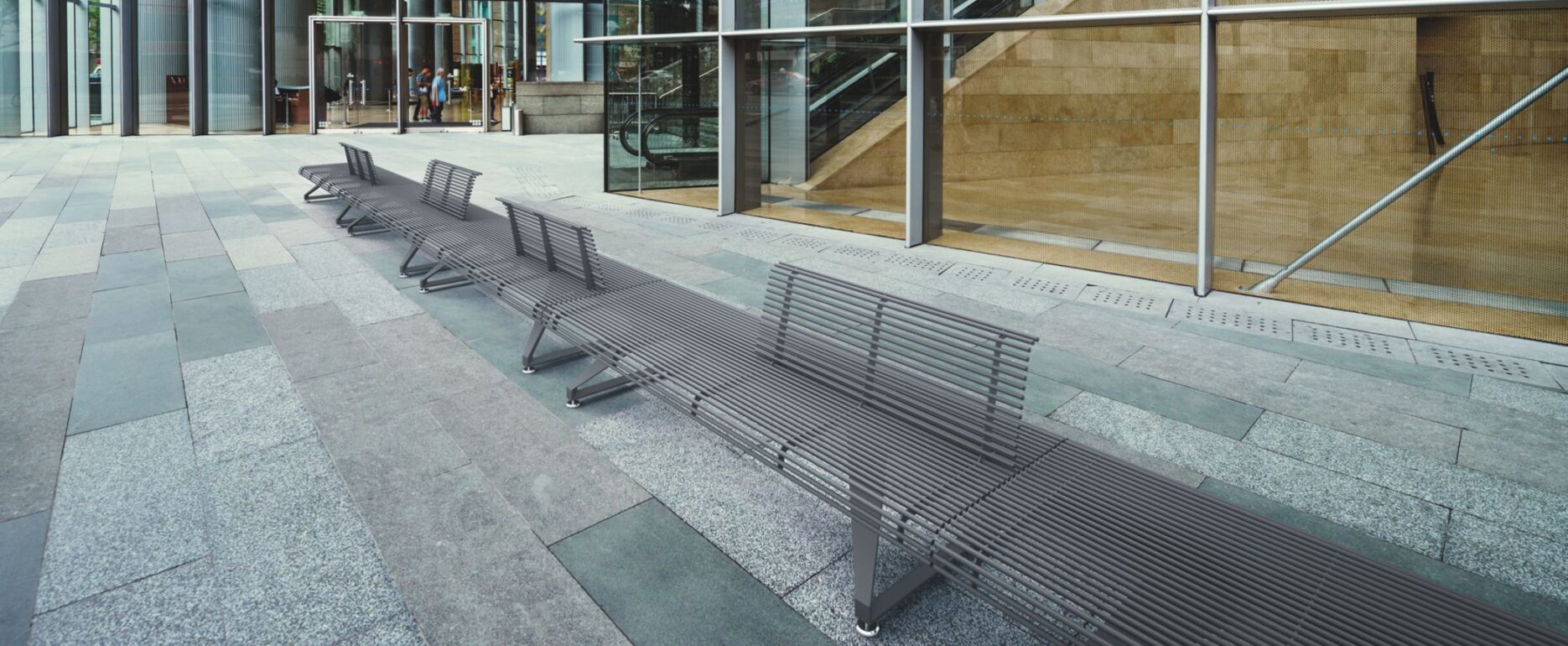 Banco AIR-PORT A para parques y espacios públicos