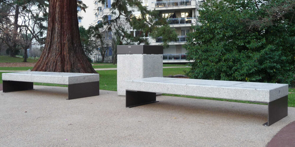 Banco DIAMANTE COLLECTION para parques y espacios públicos