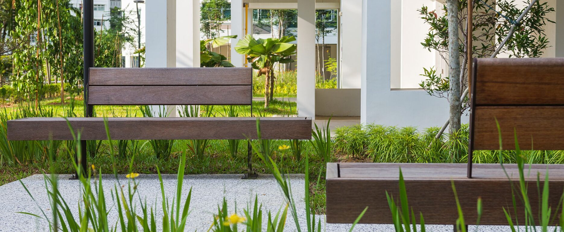 Banco HARRIS para parques y espacios públicos