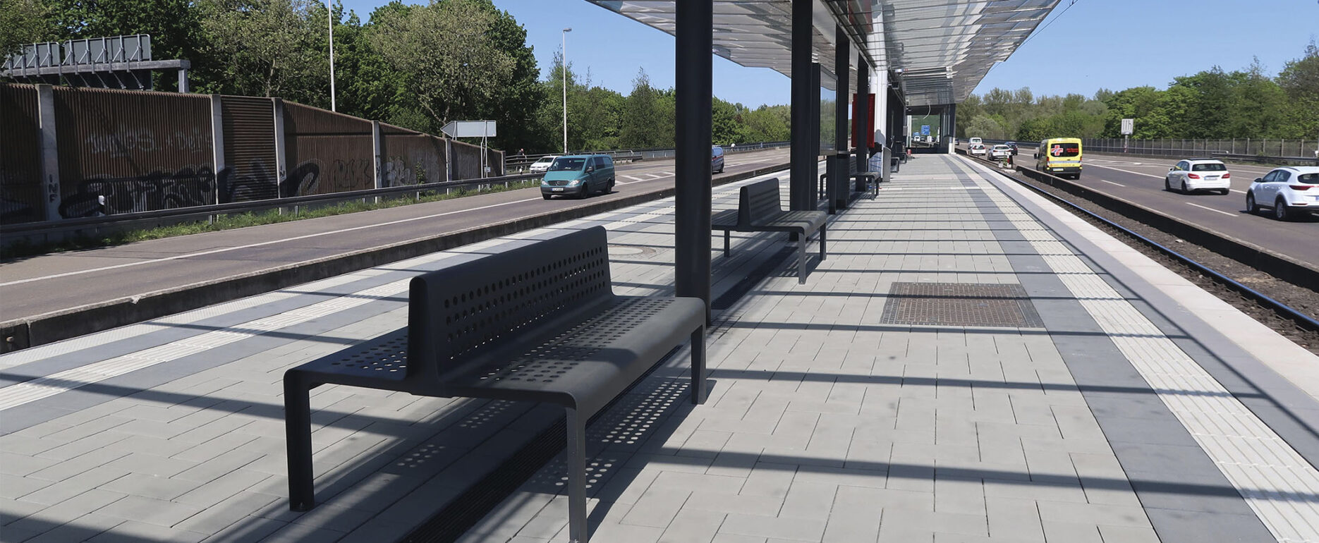 Banco MOOD para parques y espacios públicos