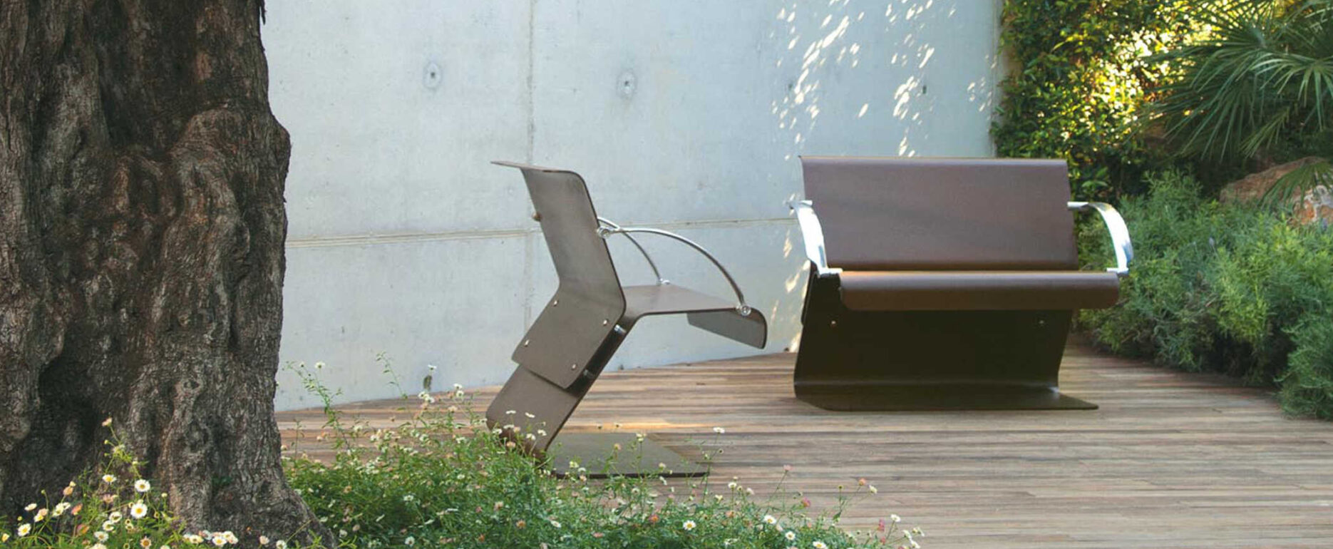 Banco VOLO para parques y espacios públicos