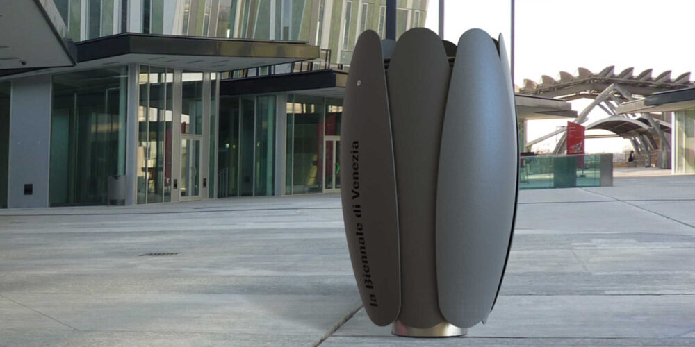 Papelera BLOOM para parques y espacios públicos