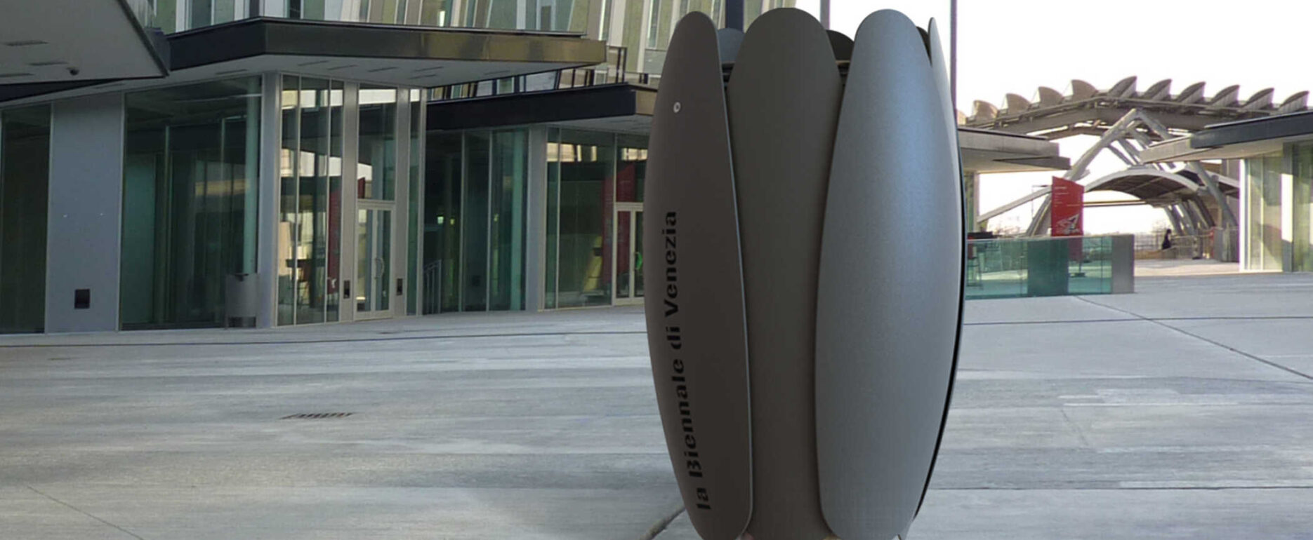 Papelera BLOOM para parques y espacios públicos