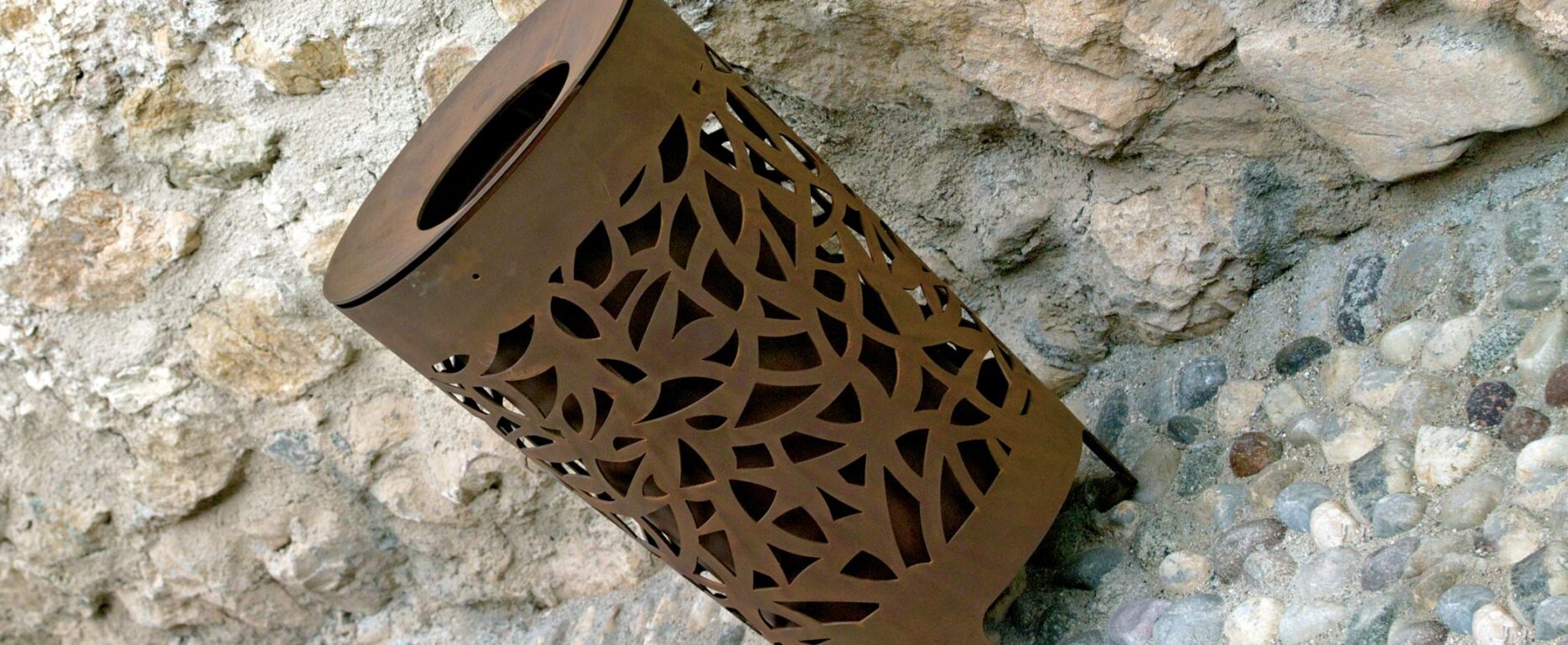 Papelera CONGA para parques y espacios públicos