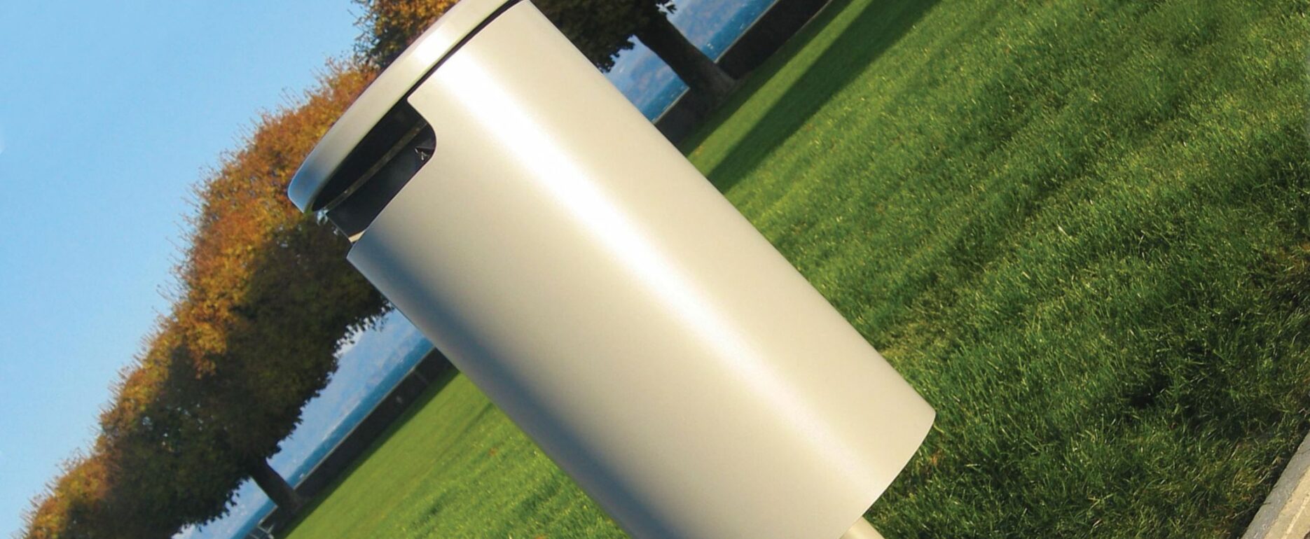 Papelera ERMES para parques y espacios públicos