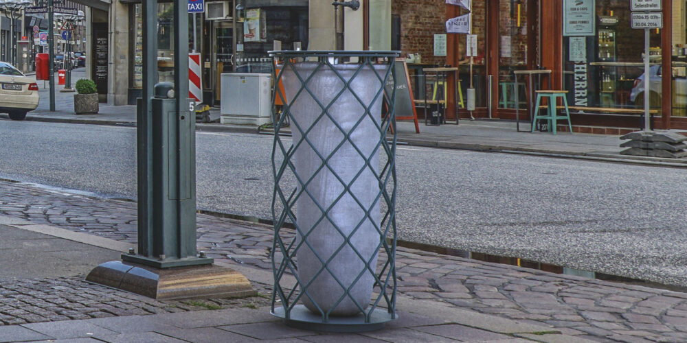 Papelera IRIS para parques y espacios públicos