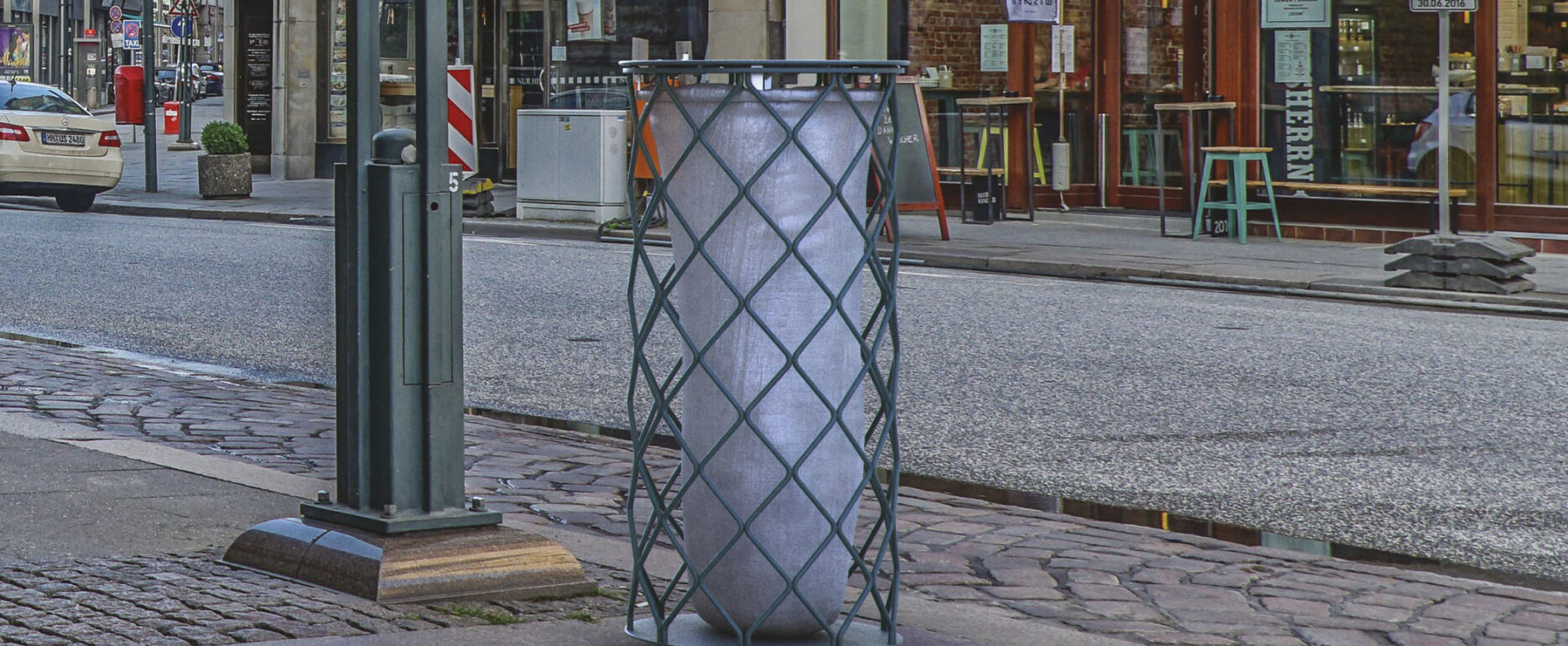 Papelera IRIS para parques y espacios públicos