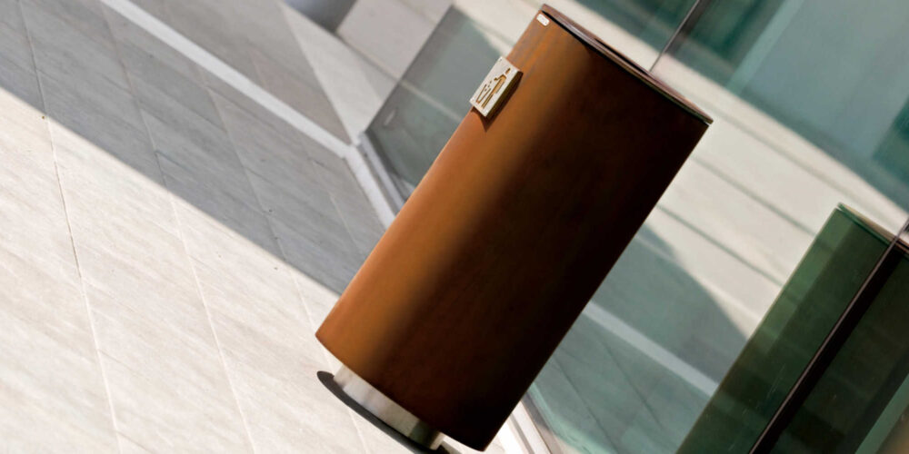 Papelera SPENCER para parques y espacios públicos