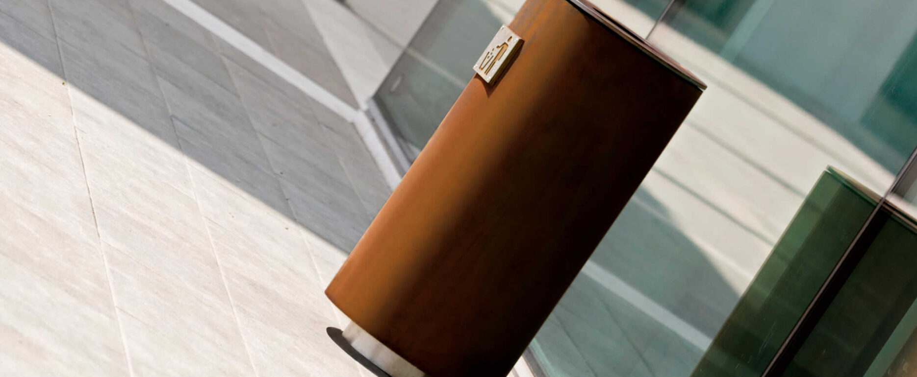 Papelera SPENCER para parques y espacios públicos