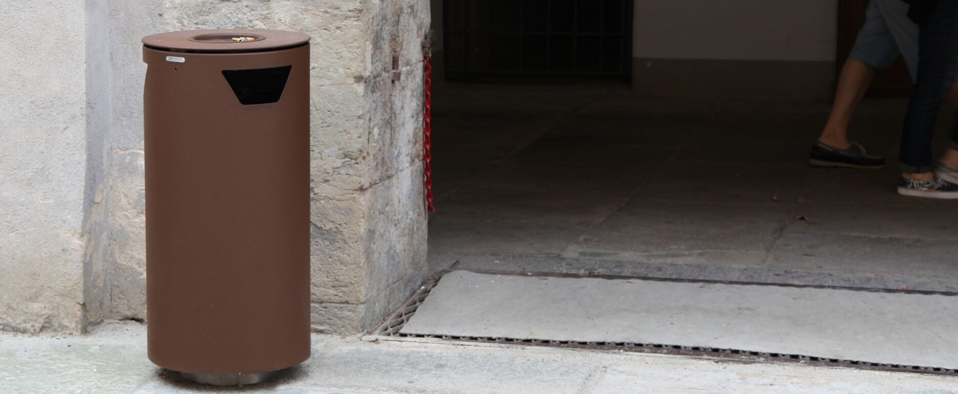 Papelera SPENCER CP para parques y espacios públicos