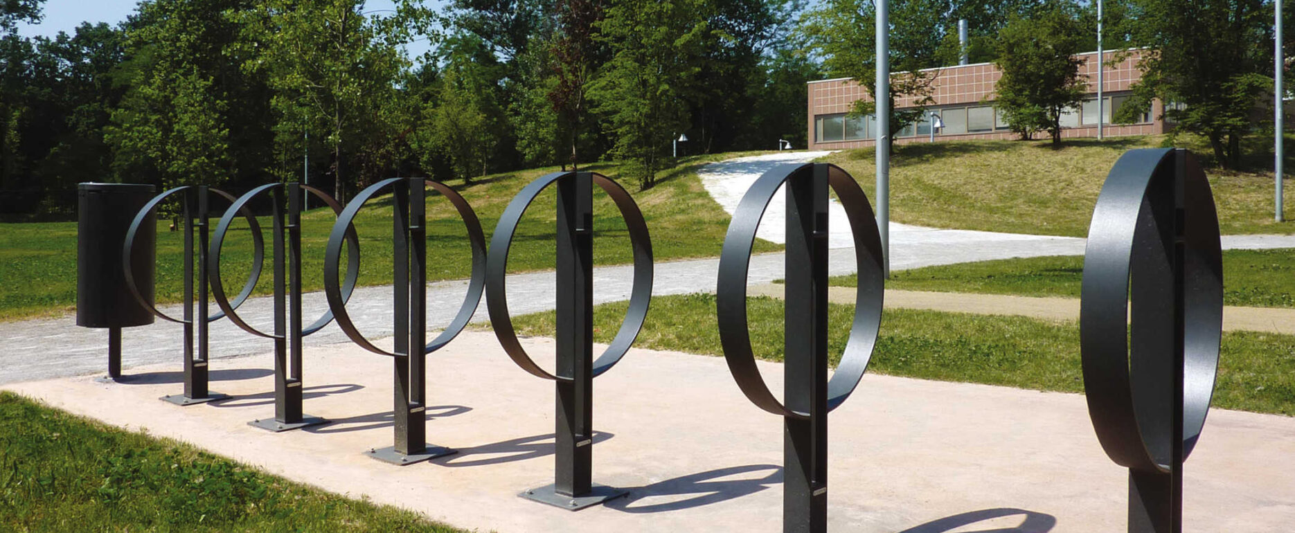 Aparcabicicletas CAFÈ para parques y espacios públicos