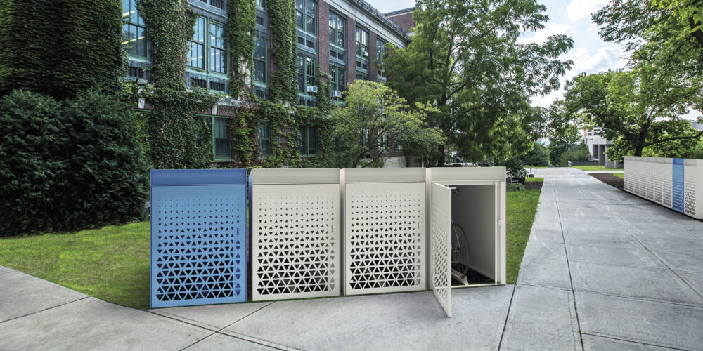 Aparcabicicletas CARGO BOX para parques y espacios públicos