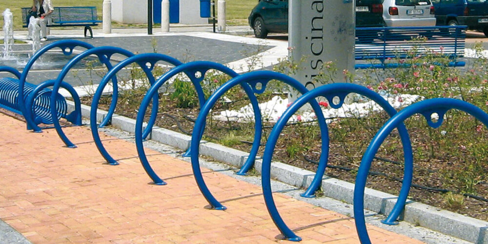 Aparcabicicletas CIRCLE para parques y espacios públicos