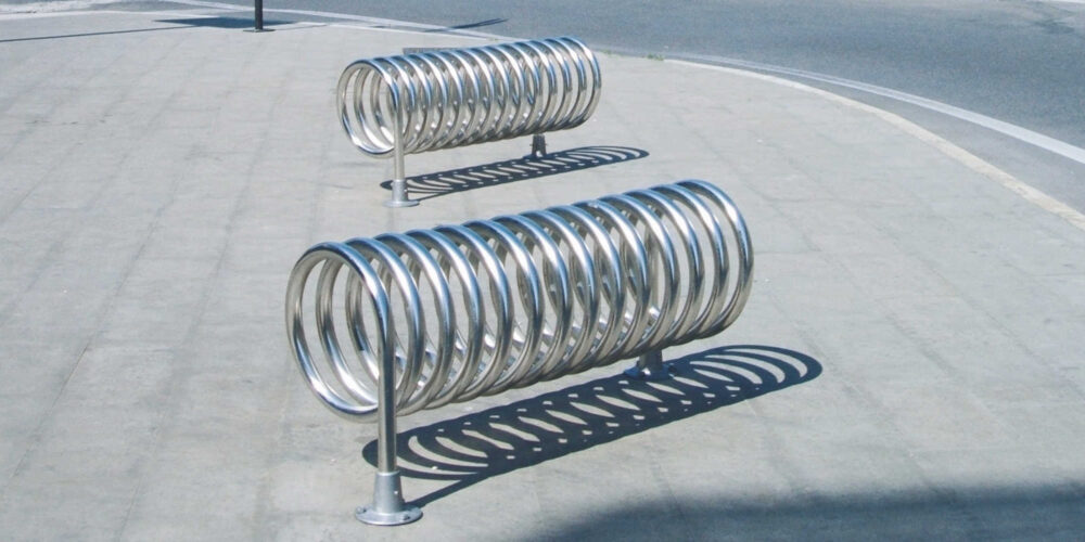 Aparcabicicletas RESET para parques y espacios públicos