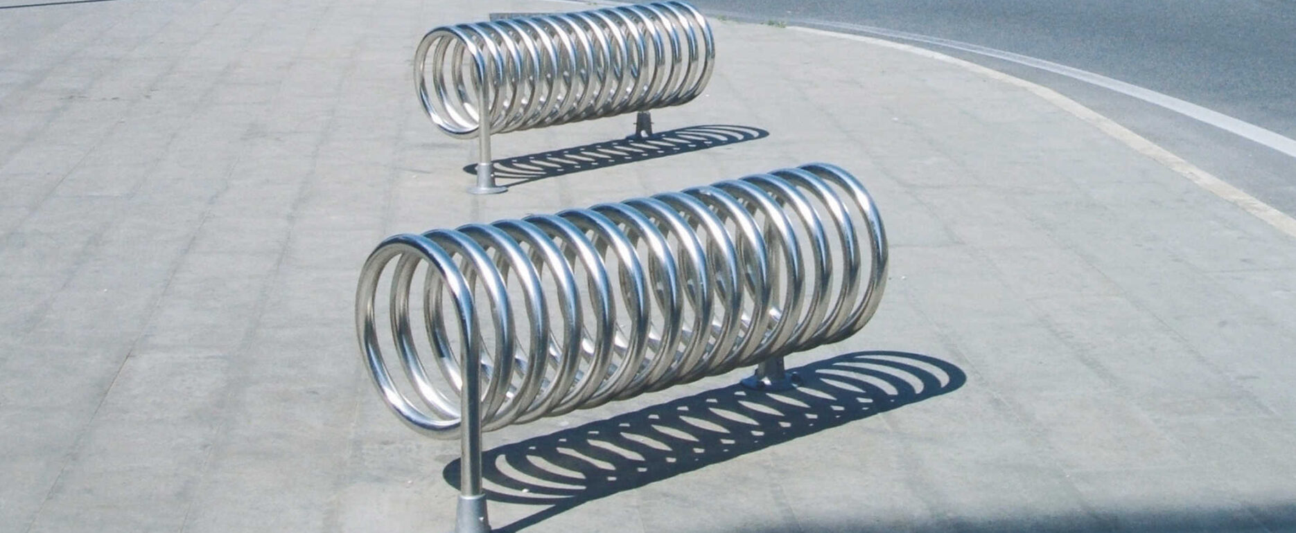 Aparcabicicletas RESET para parques y espacios públicos