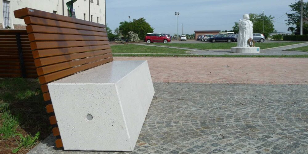 Bancos ANASTASIO, MAKATITE, REALGAR para parques y espacios públicos