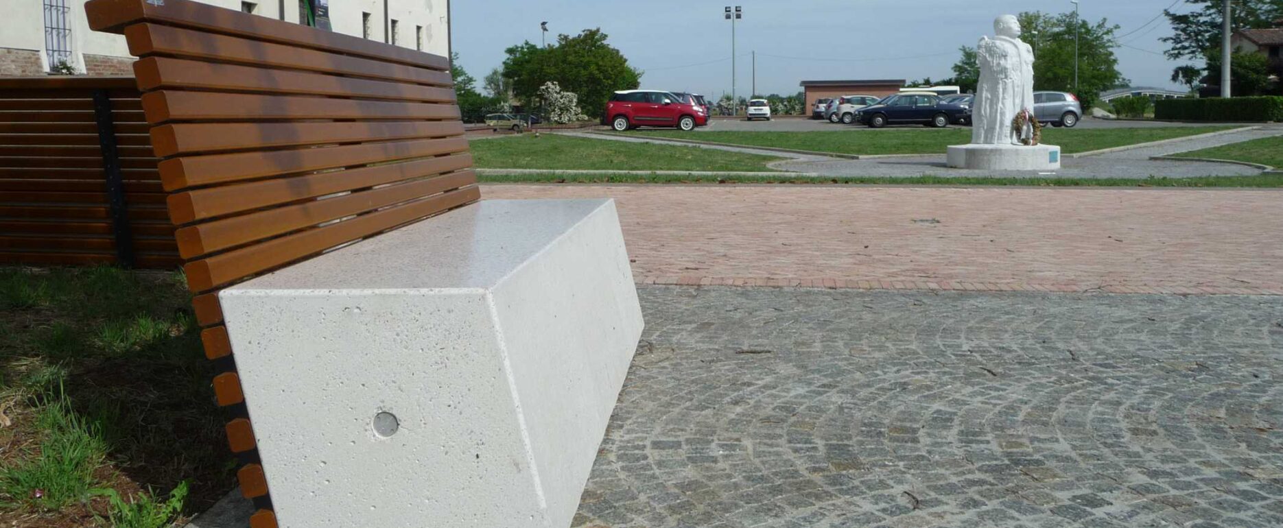 Bancos ANASTASIO, MAKATITE, REALGAR para parques y espacios públicos