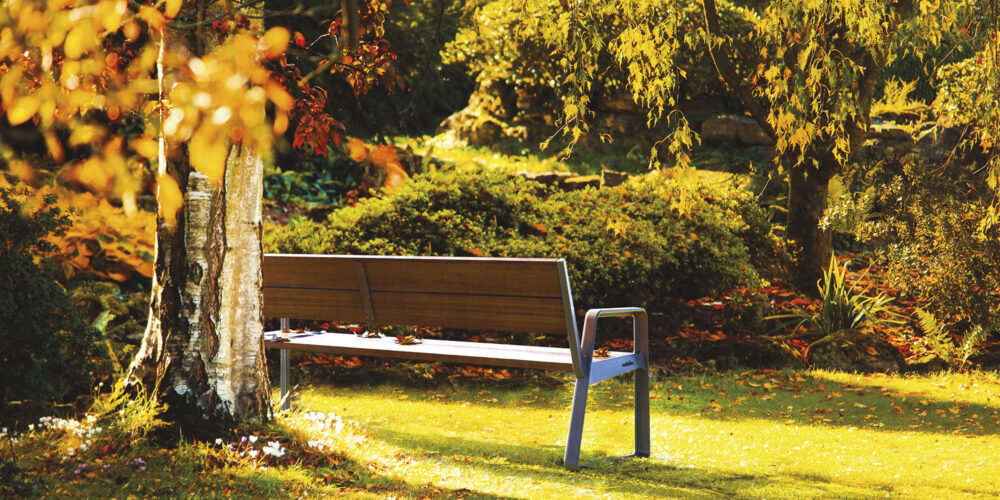 Banco BAILO para parques y espacios públicos