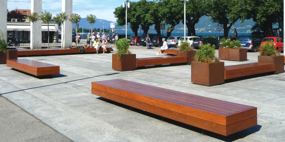 Banco BIG HARRIS PANCHINA para parques y espacios públicos