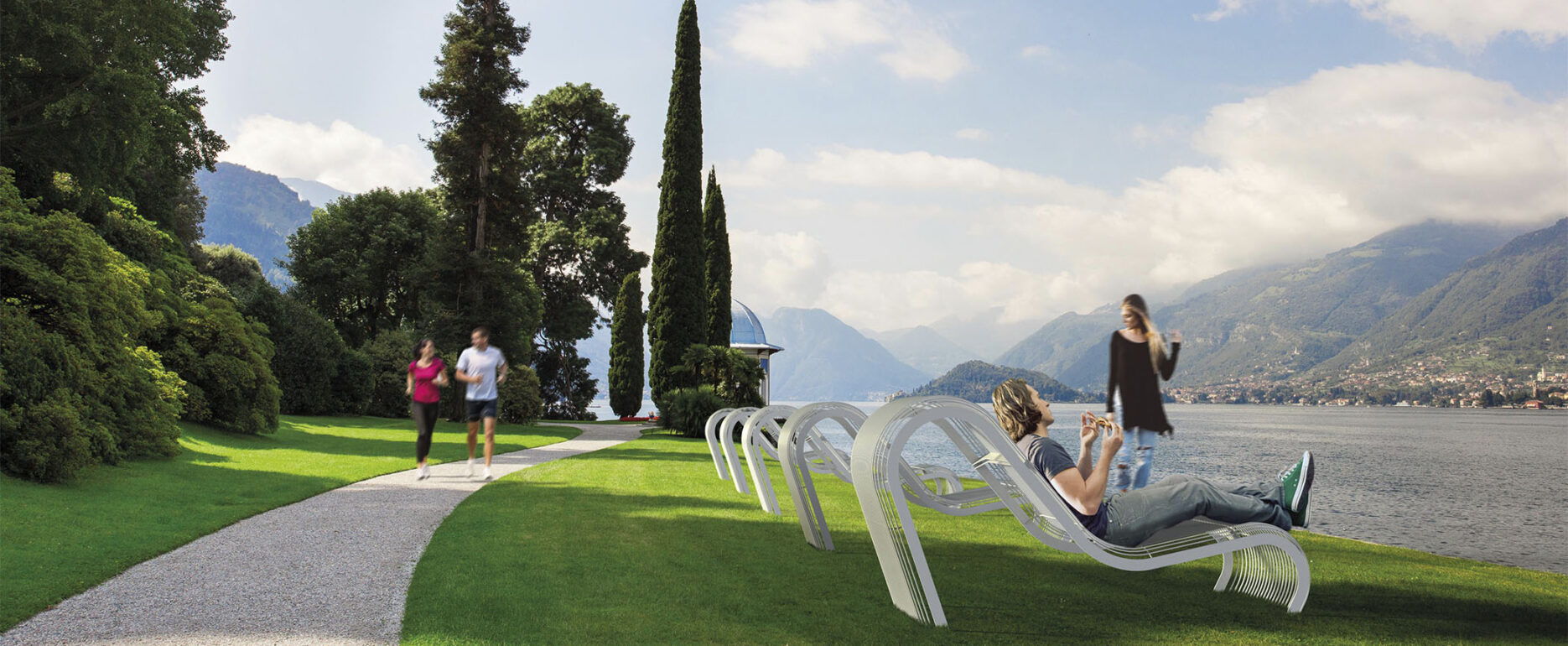 Hamaca CERRO para parques y espacios públicos