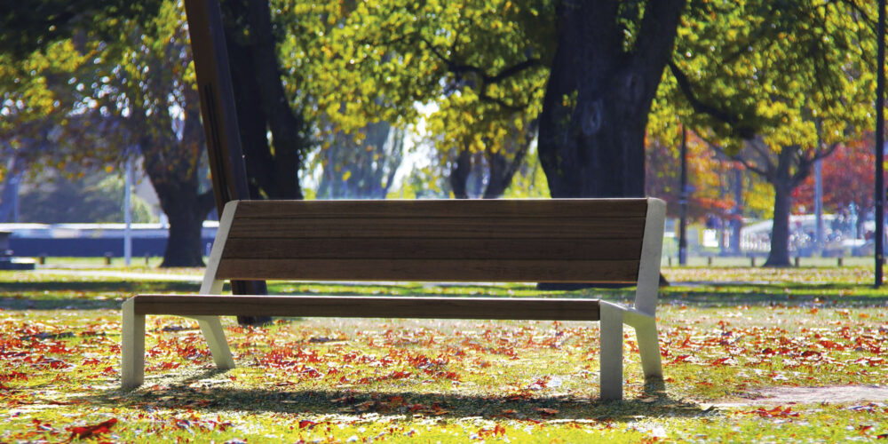 Banco DOIS para parques y espacios públicos