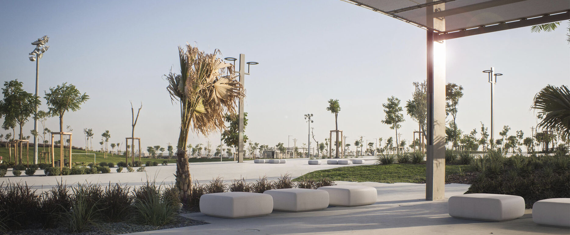 Asiento modular JASPER para parques y espacios públicos