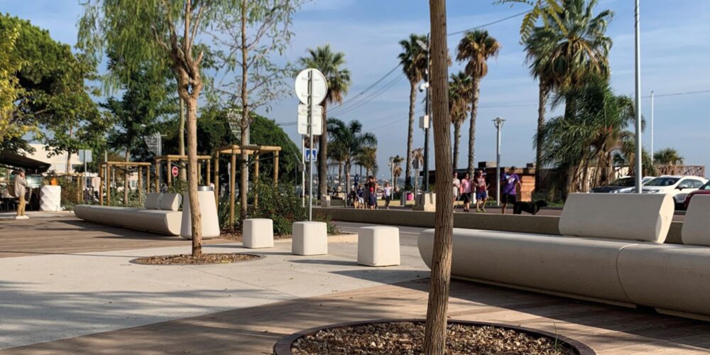 Asiento MIZAR S para parques y espacios públicos