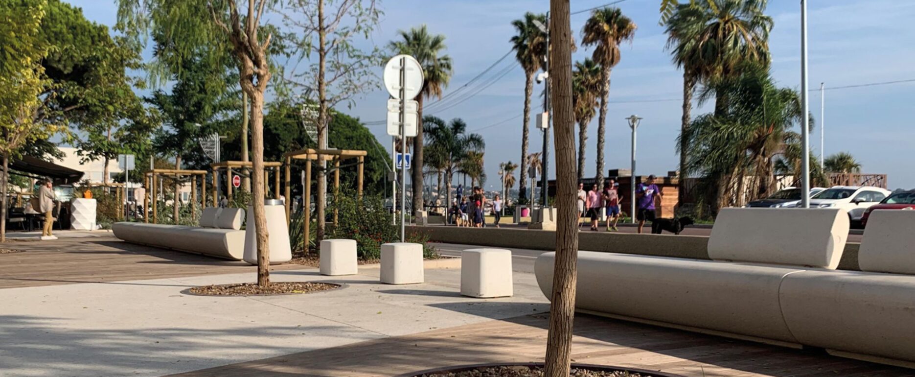 Asiento MIZAR S para parques y espacios públicos