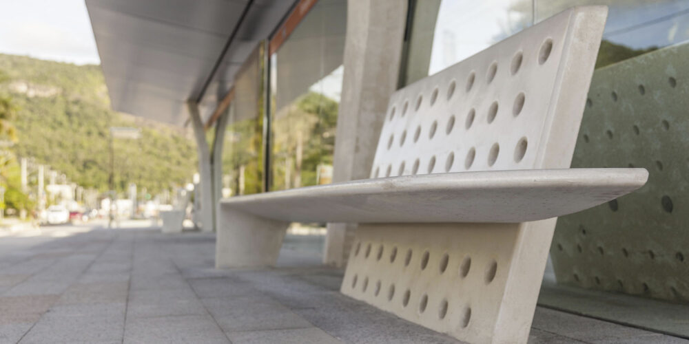 Banco OCEAN para parques y espacios públicos