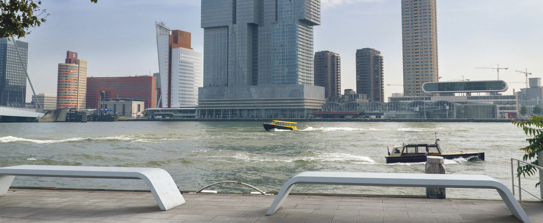 Banco RIBBON para parques y espacios públicos