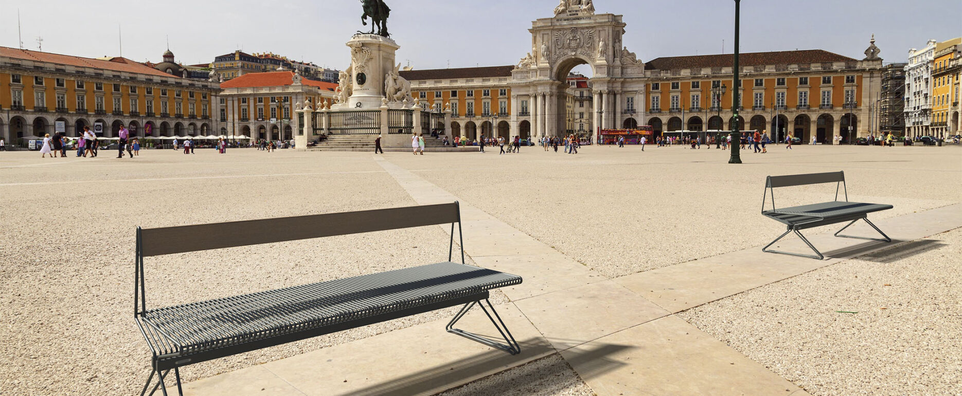 Banco ROCH para parques y espacios públicos