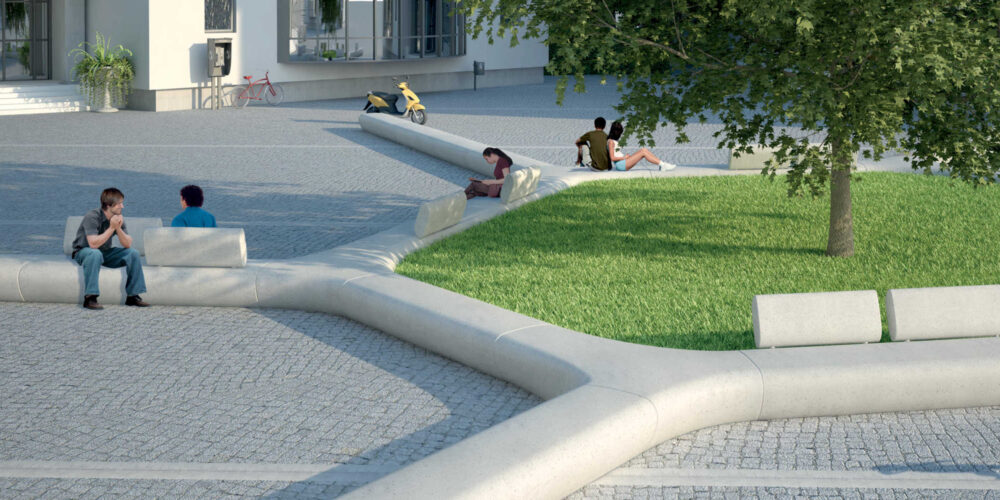 Asientos TREELINE para parques y espacios públicos