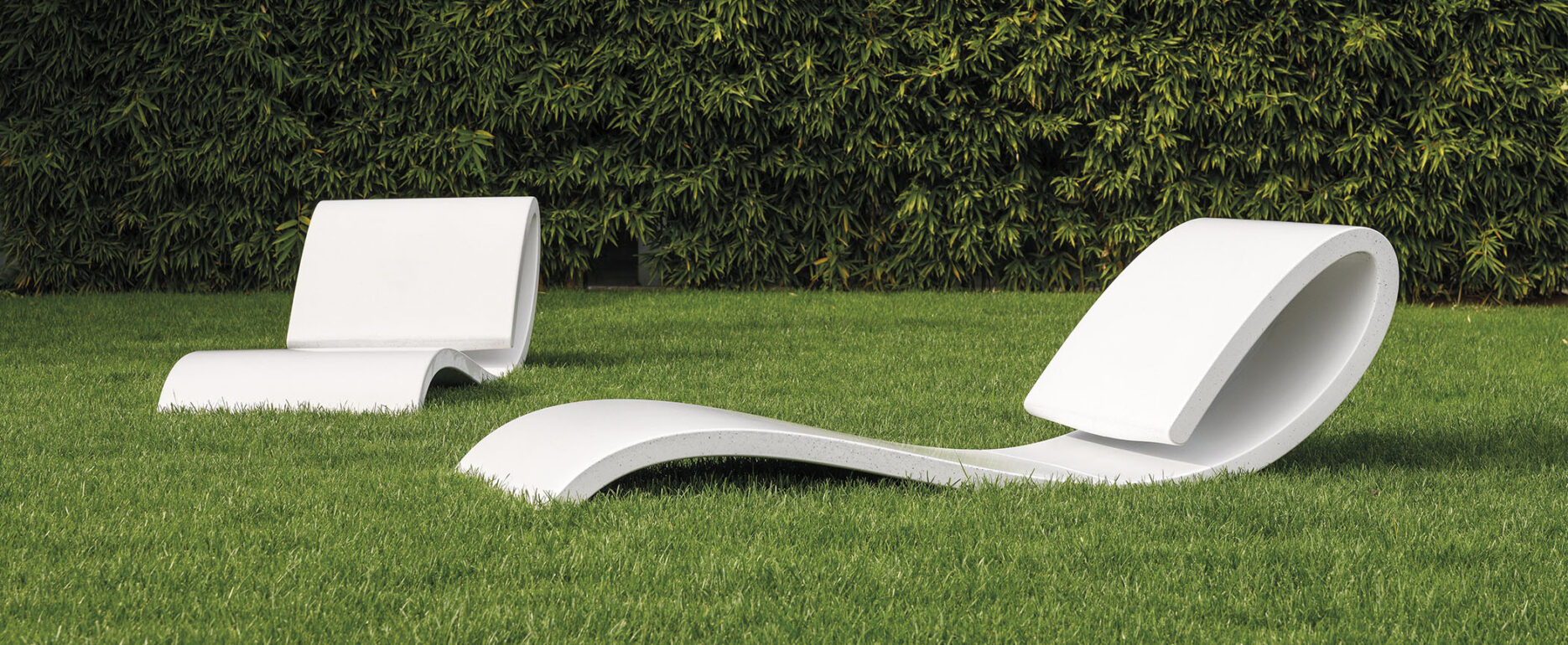 Chaise Longue TWIST para parques y espacios públicos