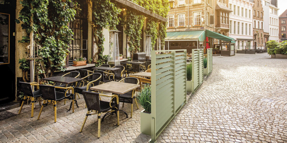 Divisor DIVIDIT para parques y espacios públicos