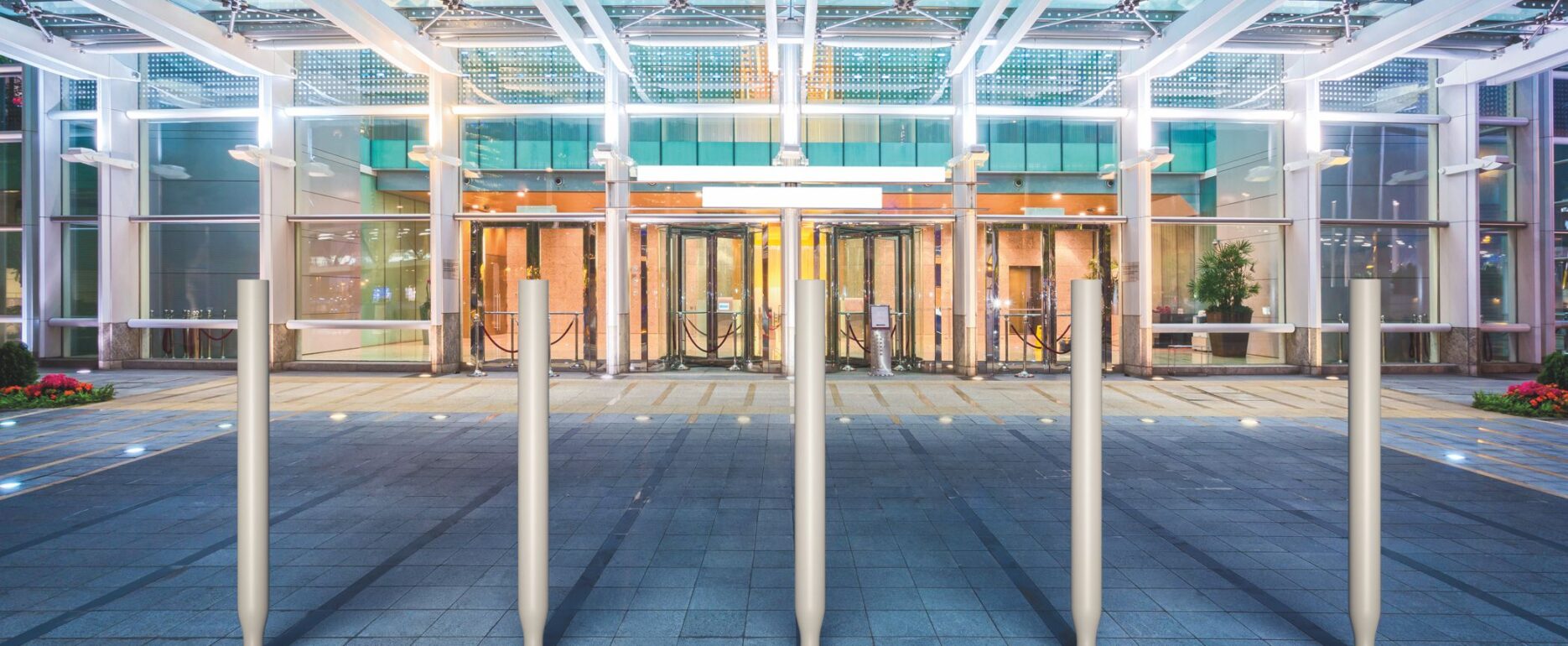 Disuasor de tránsito PENCIL para parques y espacios públicos