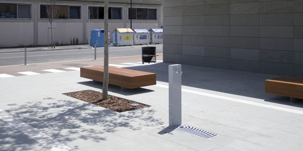 Fuente C – E – R para parques y espacios públicos