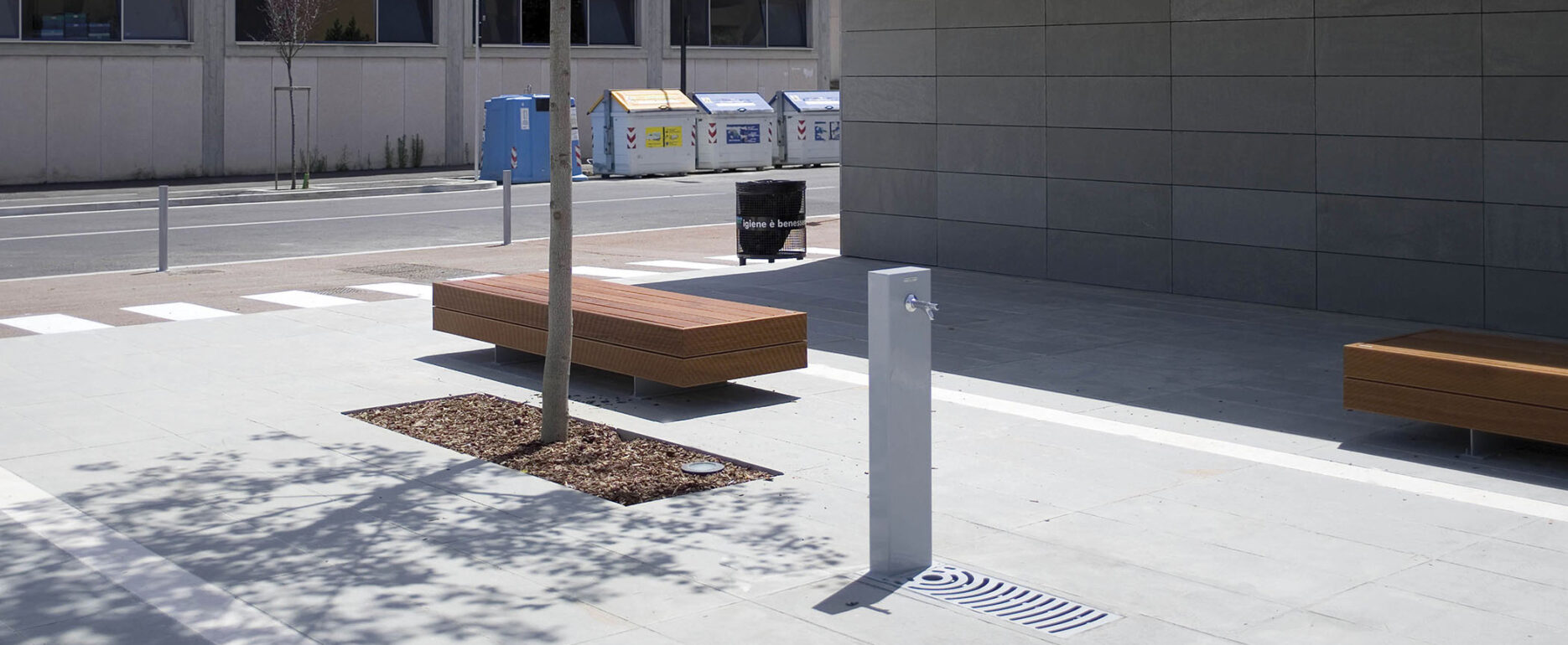 Fuente C – E – R para parques y espacios públicos