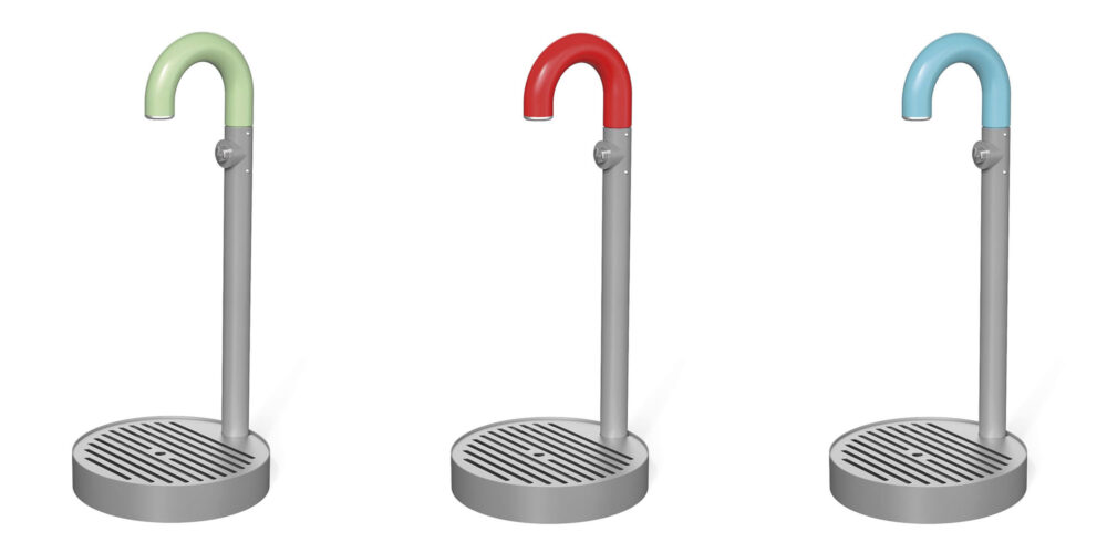 Fuente PARAGUAS para parques y espacios públicos