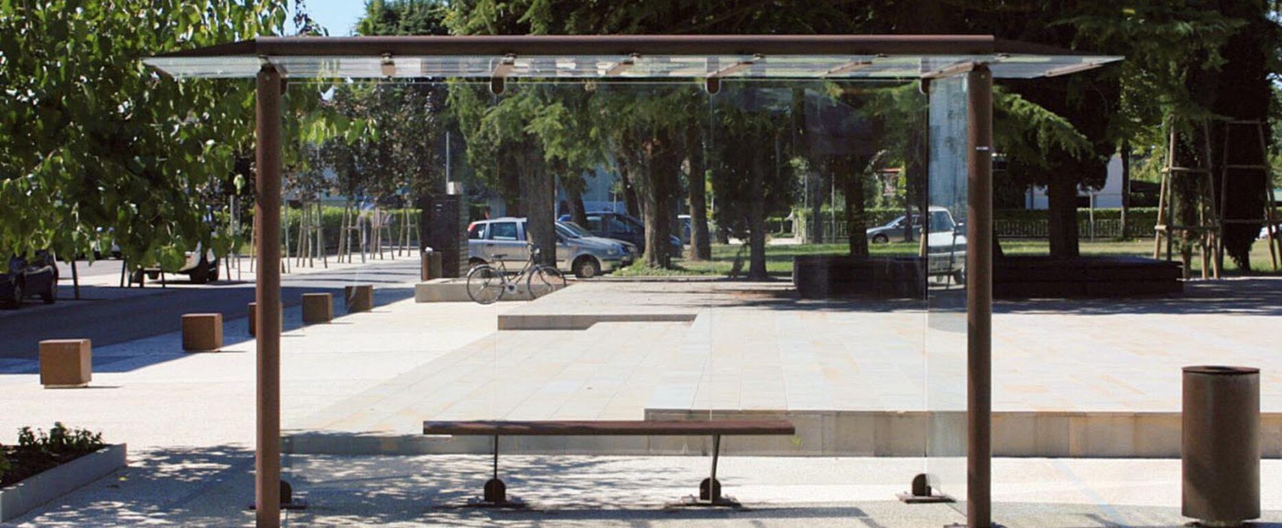 Marquesina ATENA para parques y espacios públicos