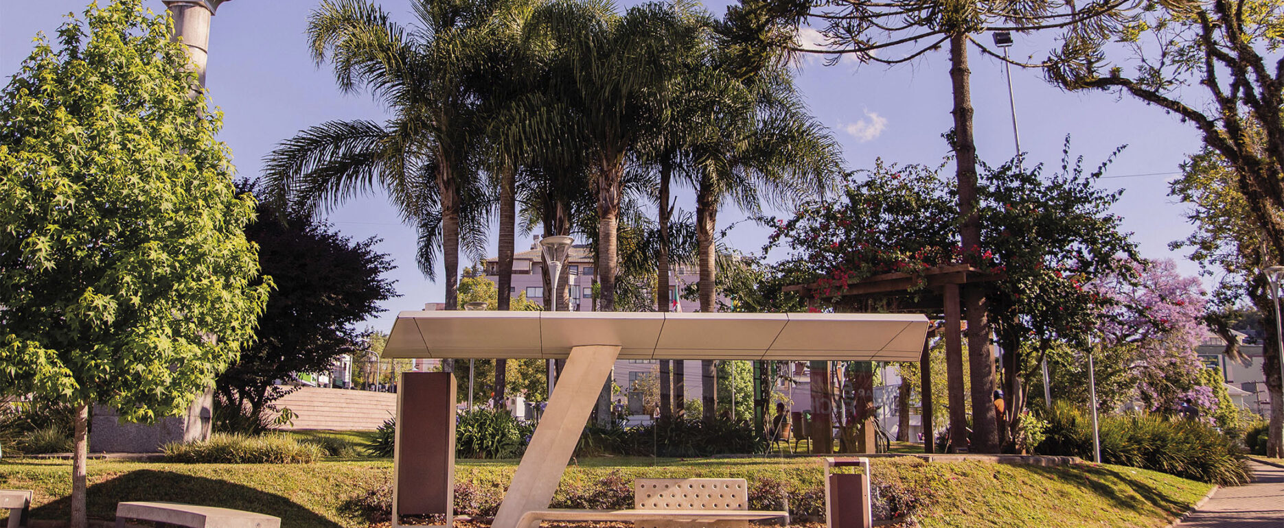 Marquesina ATLANTICO para parques y espacios públicos