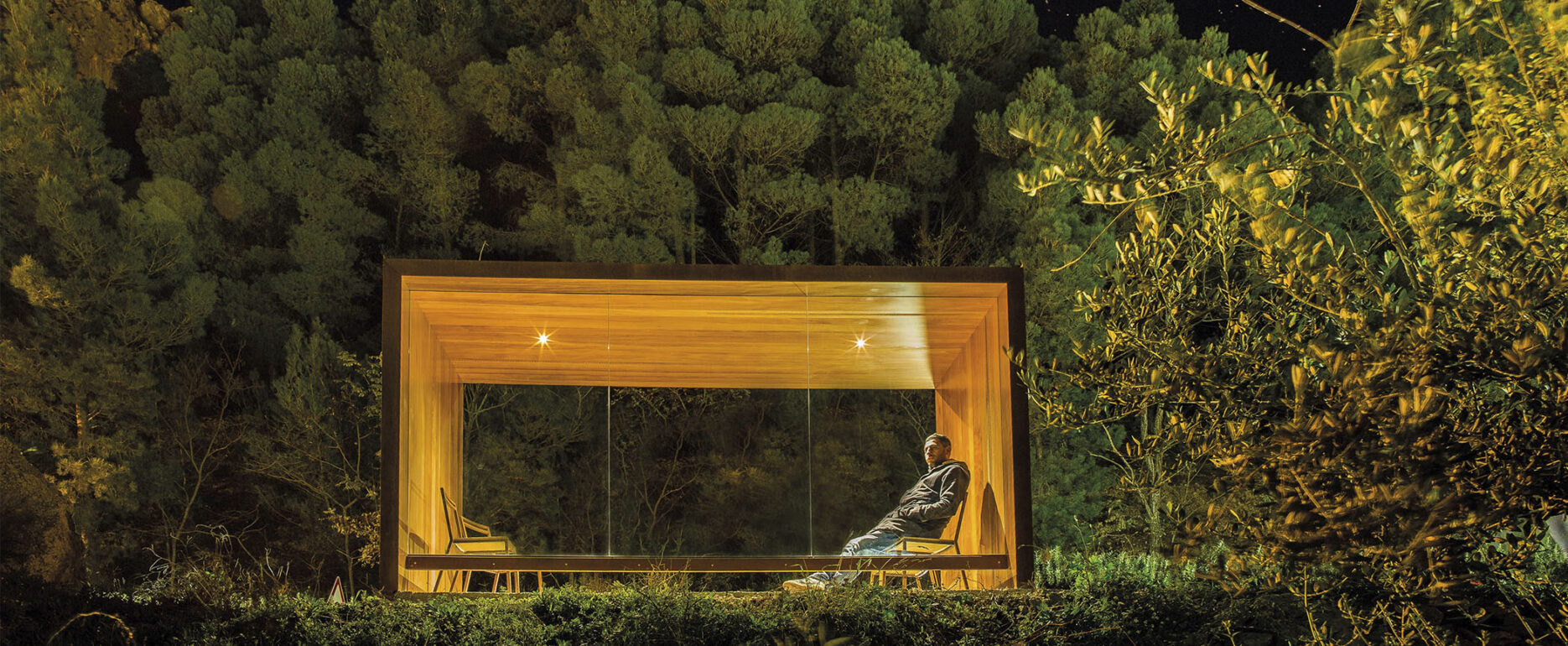 Marquesina CABINEDDA para parques y espacios públicos