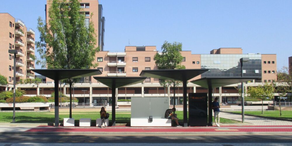 Marquesina GPDUE para parques y espacios públicos