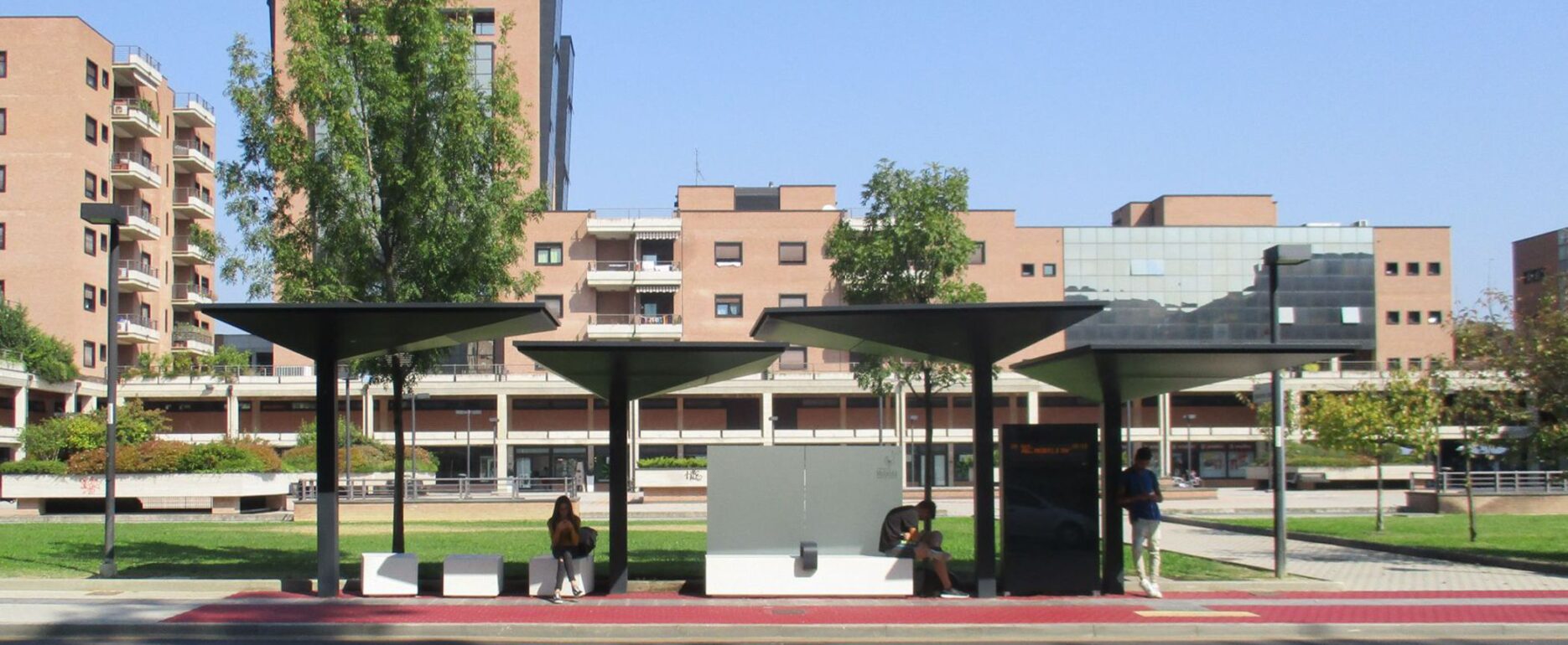 Marquesina GPDUE para parques y espacios públicos