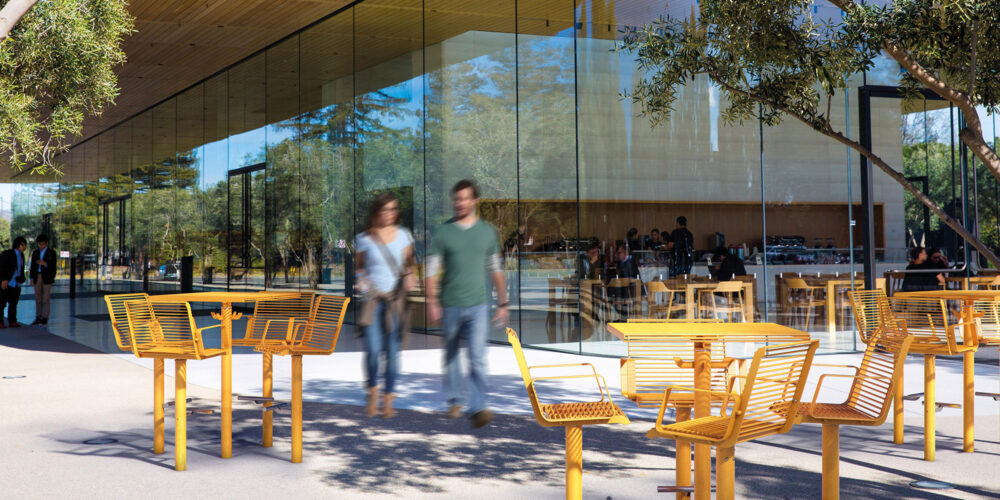 Mesas y asientos BREAK TIME I / TI para parques y espacios públicos